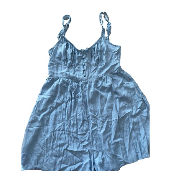 Light blue cotton:on women's romper size M NWT 50$ retail - Picture 1 of 4